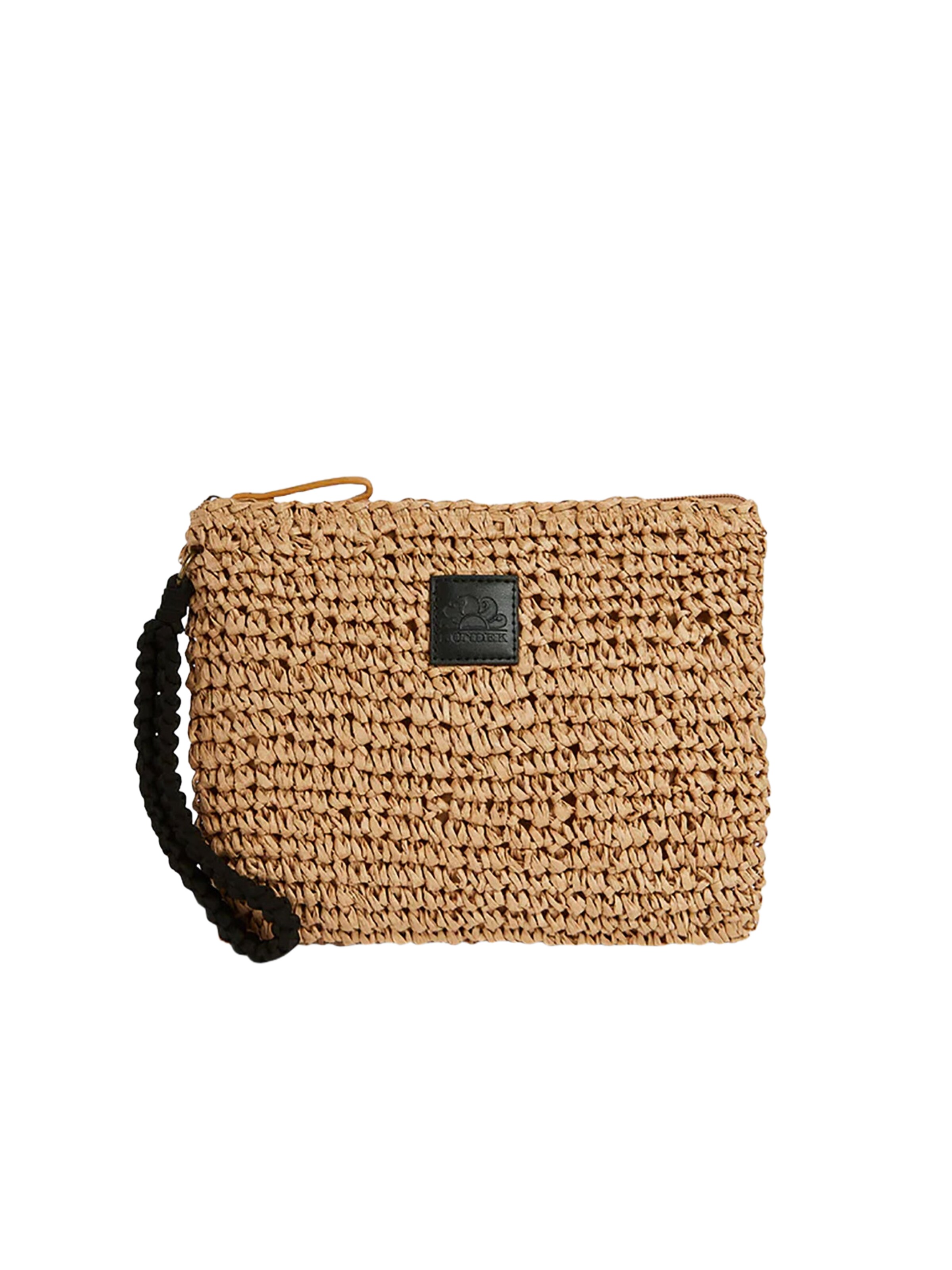 Sundek Clutch in Beige: voorkant