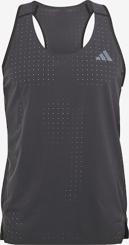 T-Shirt fonctionnel 'Adizero' ADIDAS PERFORMANCE en gris : devant
