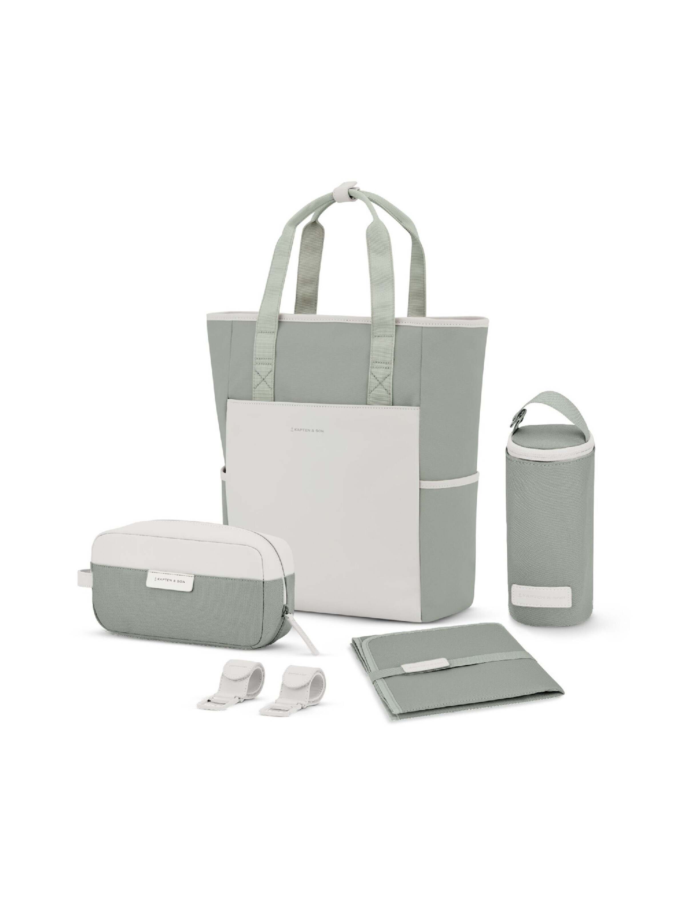 Kapten & Son Backpack 'Lindby' in Grey: front