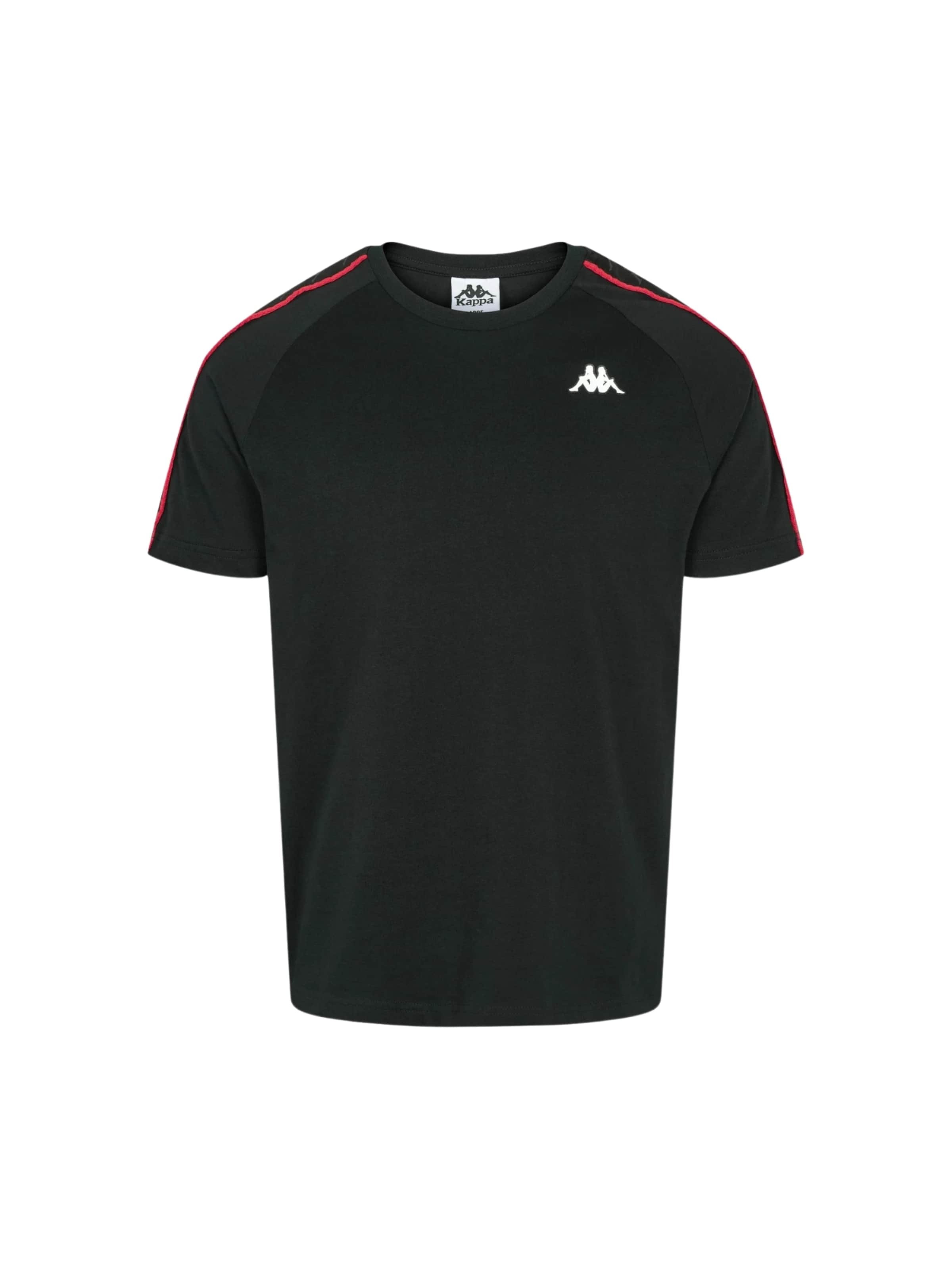 KAPPA Regular fit Button Up Shirt 'KM222 BANDA COEN' in Black: front