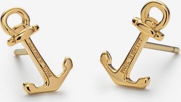 Paul Hewitt Earrings 'The Anchor' in Gold: front