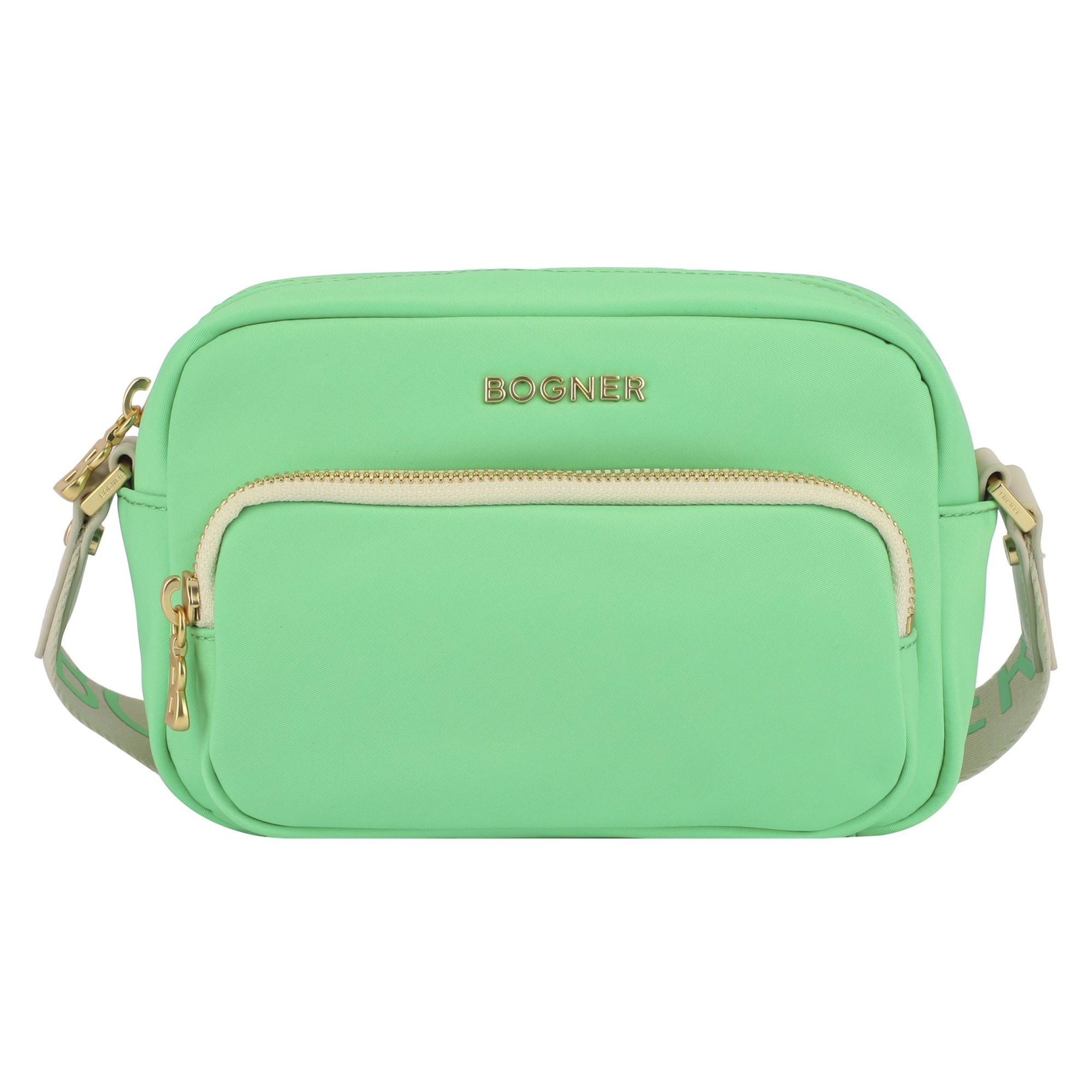 BOGNER Umhängetasche 'Klosters Neve' in Grün: Vorderseite