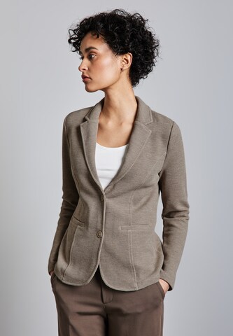 STREET ONE Basic Blazer in Beige: Vorderseite