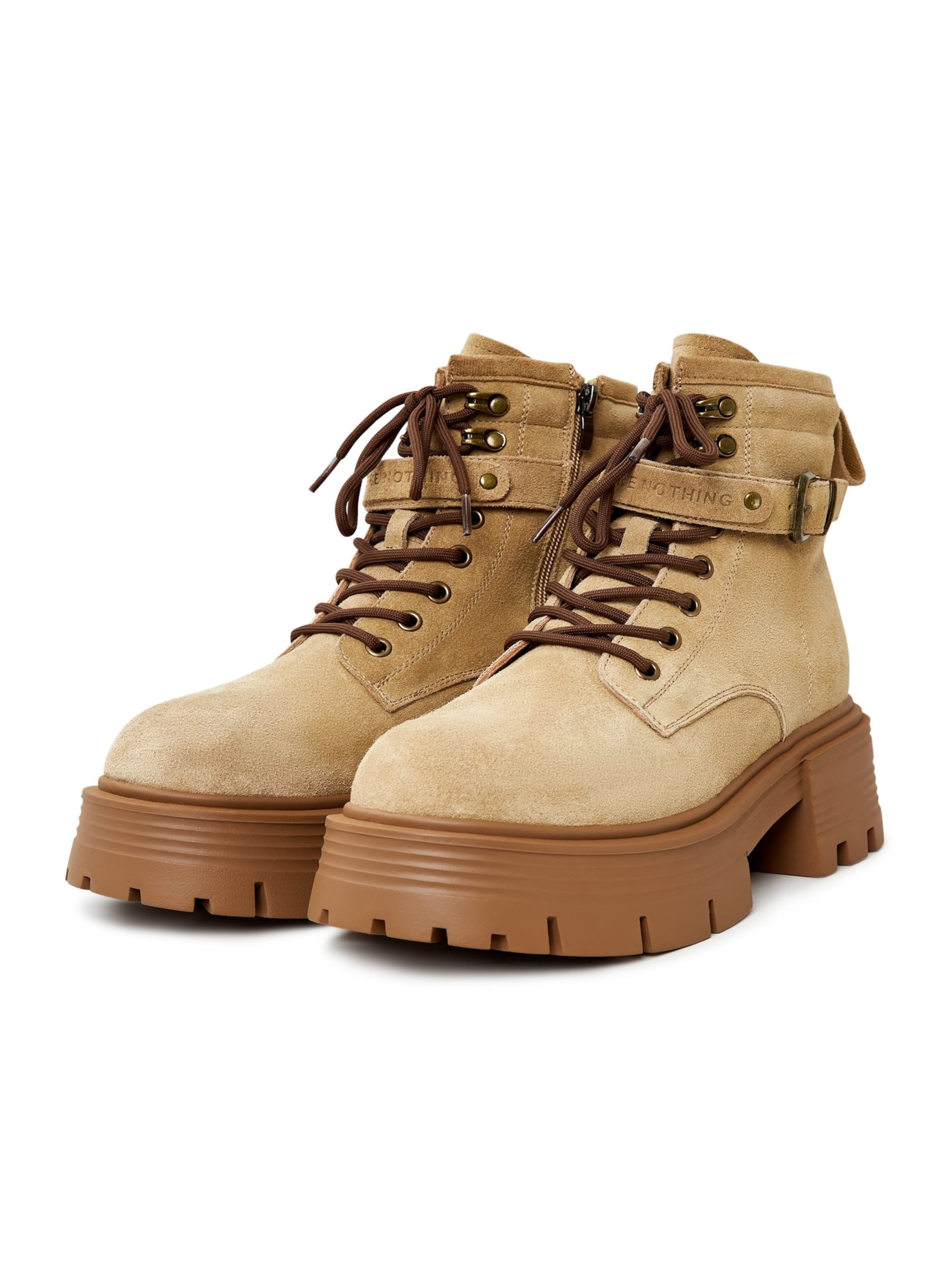 Bottines CESARE GASPARI en beige