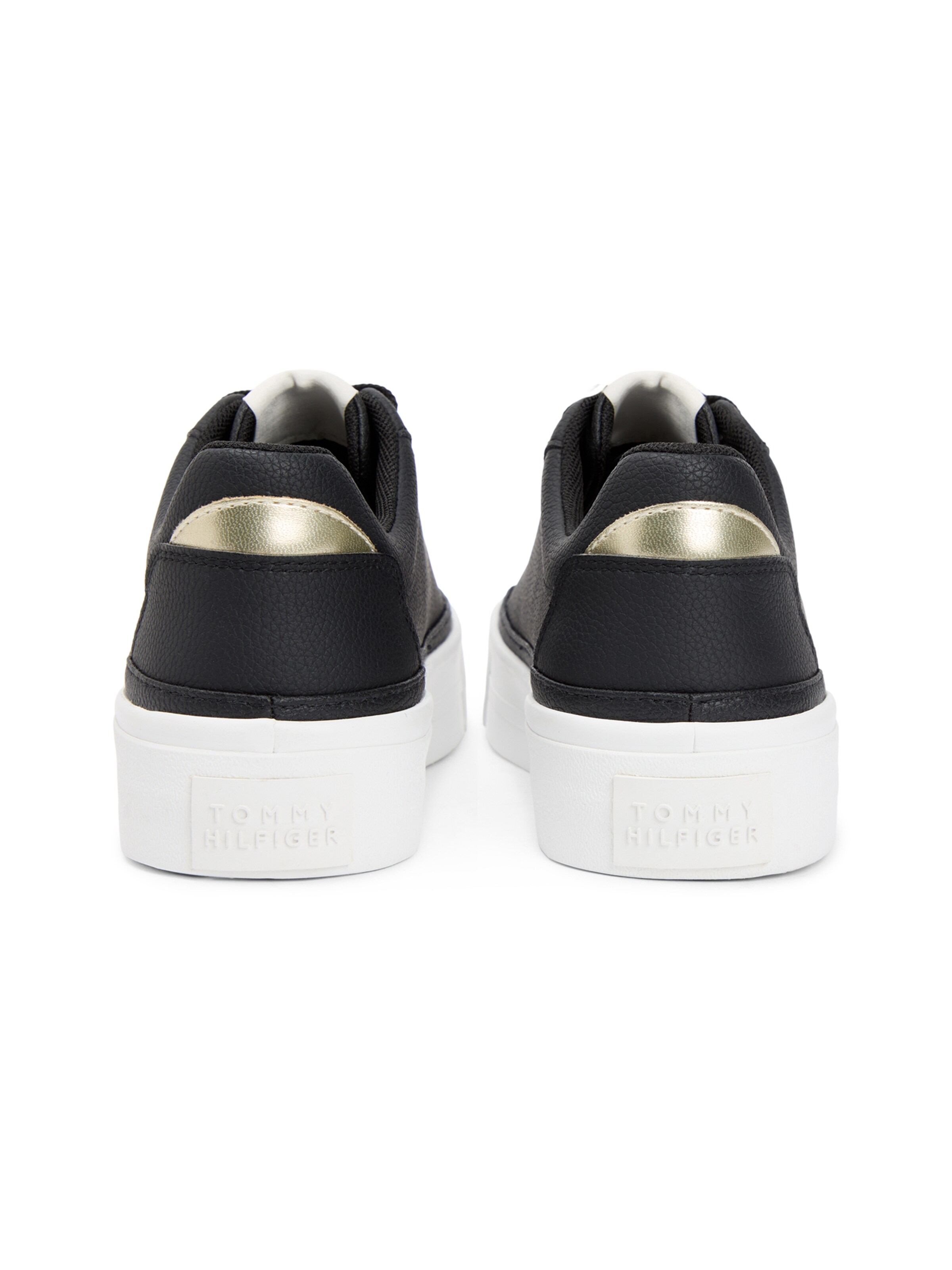 Sneaker low de la TOMMY HILFIGER pe negru