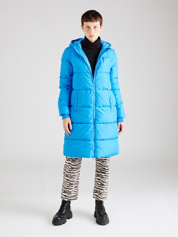 Manteau d’hiver 'Bee' PIECES en bleu : devant