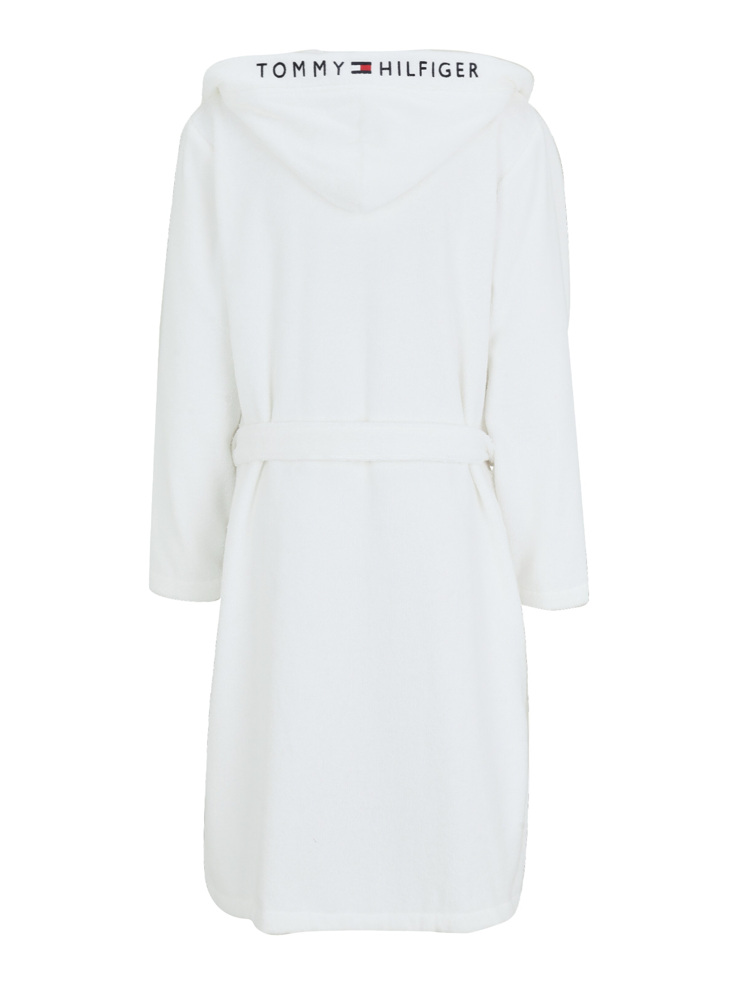 Accappatoio lungo di Tommy Hilfiger Underwear in bianco