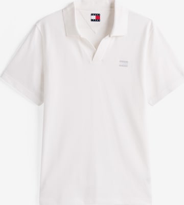 balta Tommy Jeans Marškinėliai: priekis