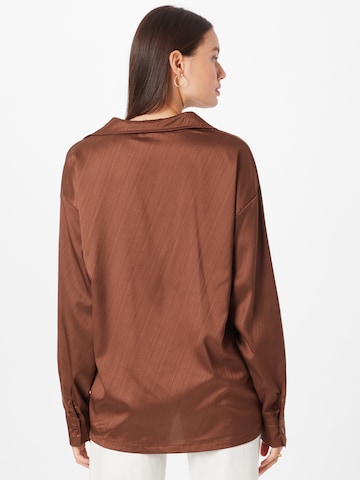 In The Style Blouse in Brown