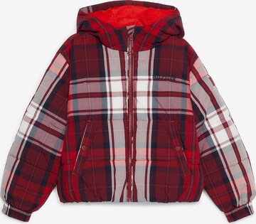 TOMMY HILFIGER Winter Jacket in Red: front