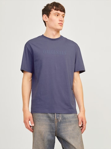 Maglietta 'JWHFREDERIKSBERG' di JACK & JONES in blu: frontale