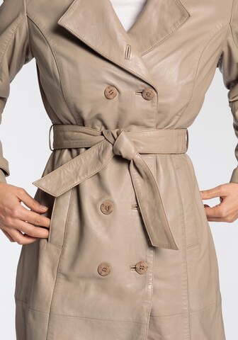 Gipsy Between-Seasons Coat in Beige