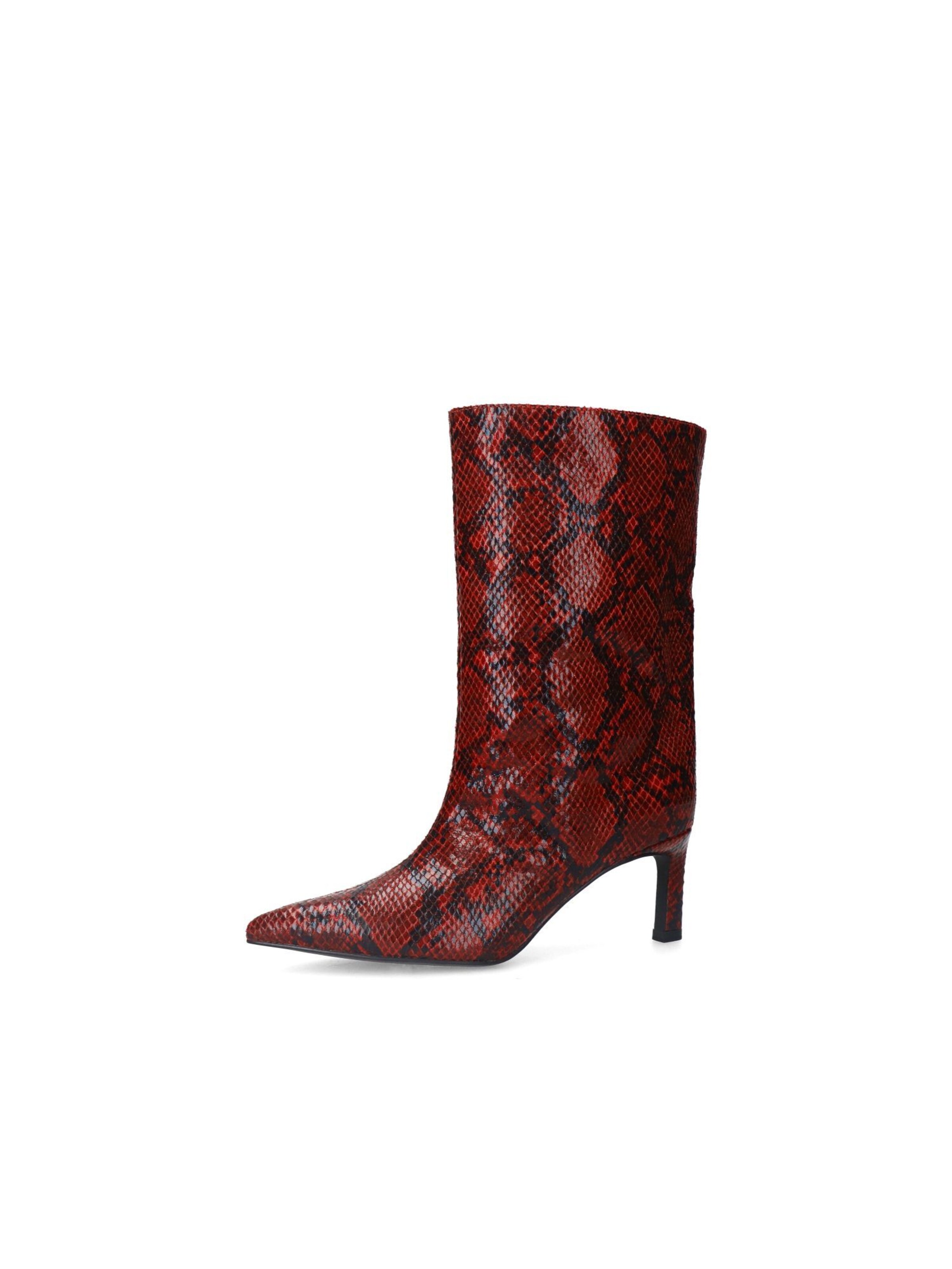 Boots SACHA en rouge : devant