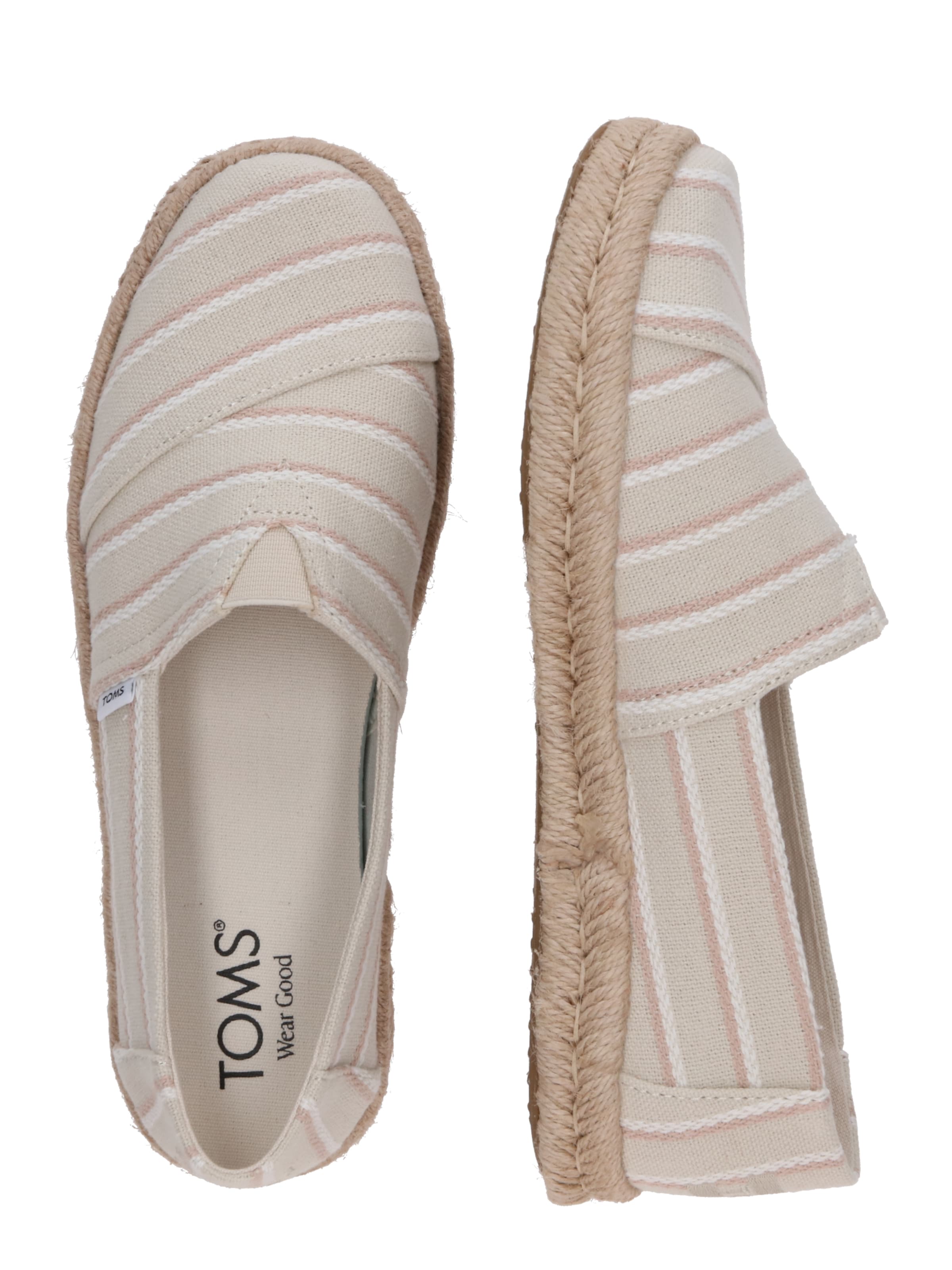 TOMS Espadryle w kolorze biały