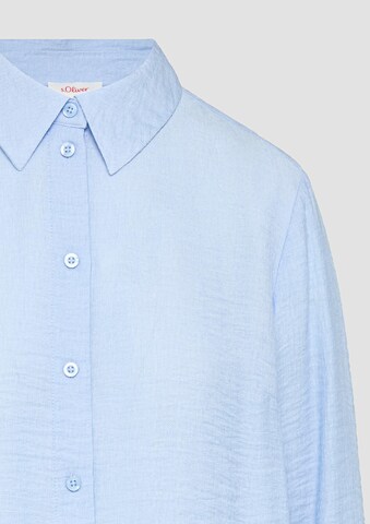 Chemisier s.Oliver en bleu