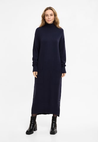 Frieda & Freddies Knitted dress in Blue: front