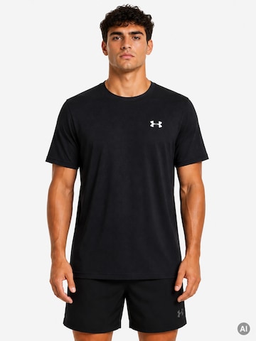 UNDER ARMOUR Performance Shirt 'Vanish Seamless' in Black