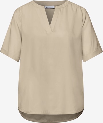 STREET ONE Blouse in Beige: front