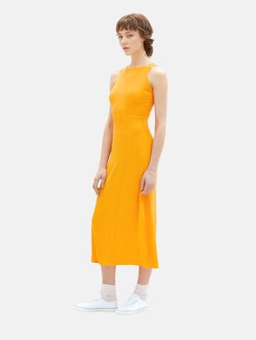 TOM TAILOR DENIM Summer Dress in Orange
