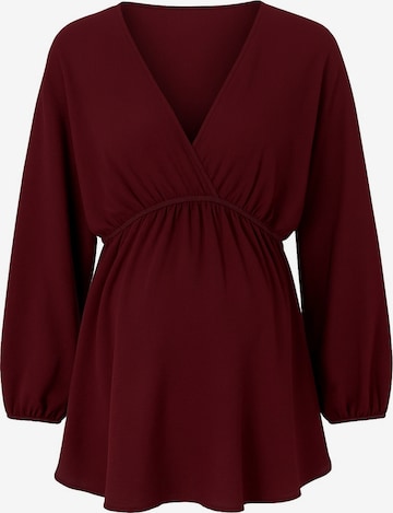 LYN MAMA Bluse in Rot: Vorderseite