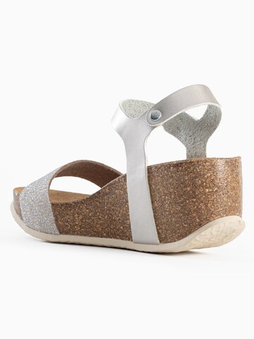 Sandalo 'Monaco' di Bayton in argento