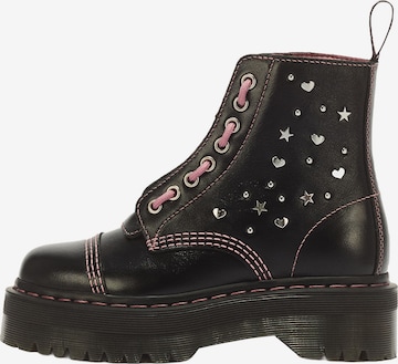 Dr. Martens Μποτάκι με κορδόνια 'Sinclair HS' σε μαύρο: μπροστά
