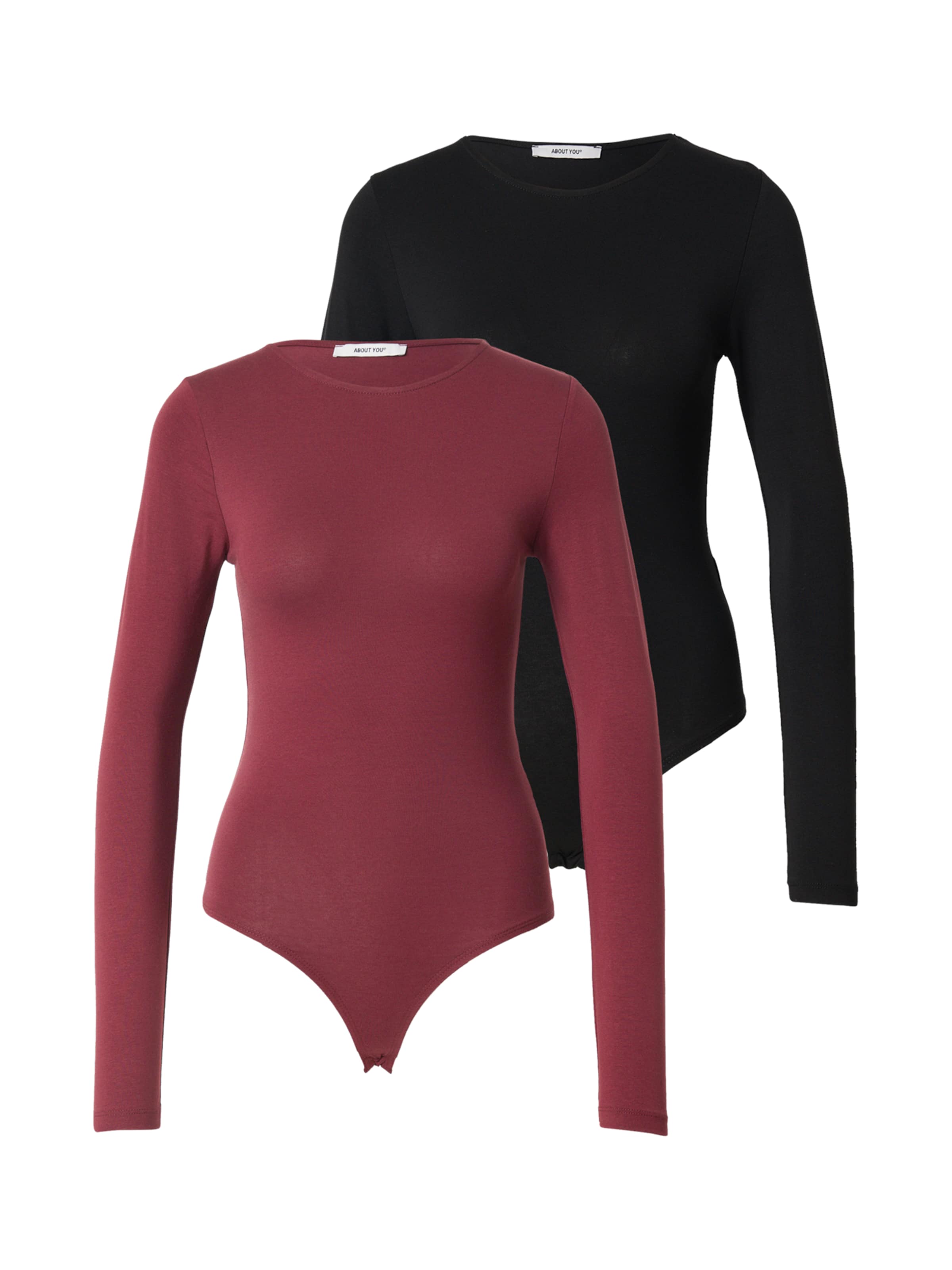 ABOUT YOU Shirtbody 'Lulu' in Rot: Vorderseite