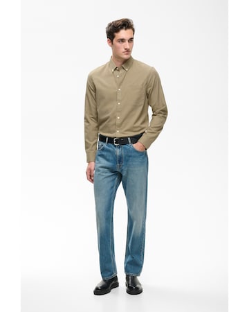 Matinique Slim fit Overhemd in Beige