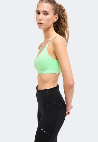 NIKEBustier Sportski grudnjak 'INDY' - zelena boja