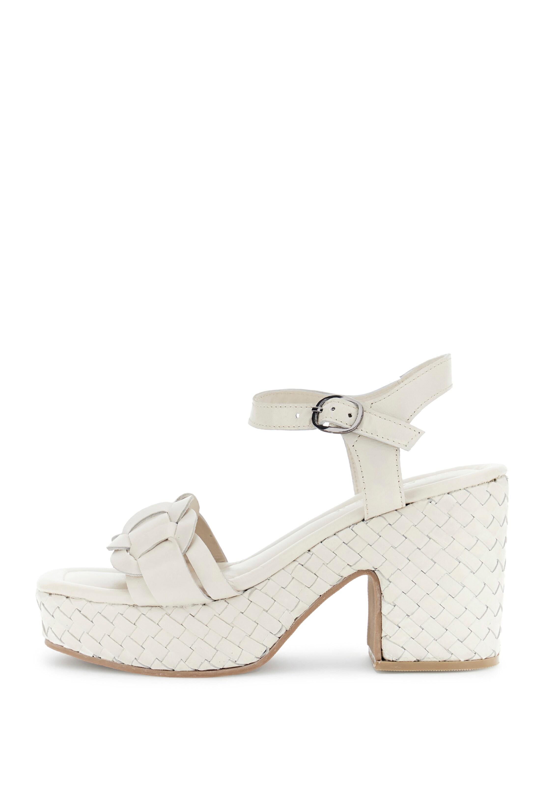 CAFè NOIR Sandal in Beige: front