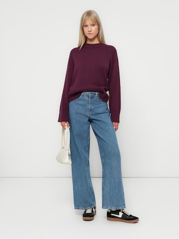 SELECTED - Jersey 'SLFCILLE' en lila
