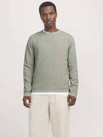 Pull-over JACK & JONES en vert : devant