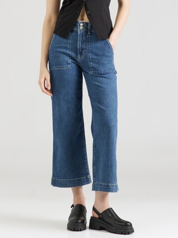 Wide leg Jeans di GAP in blu: frontale