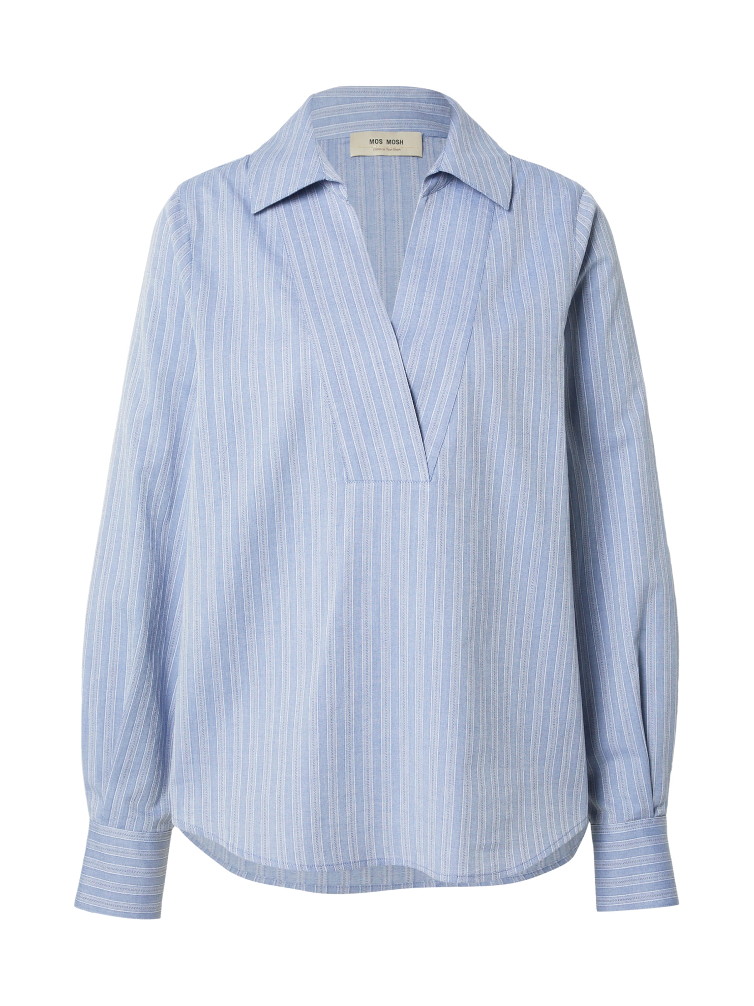 MOS MOSH Bluzka 'MMAvent Yen' w kolorze niebieski: przód