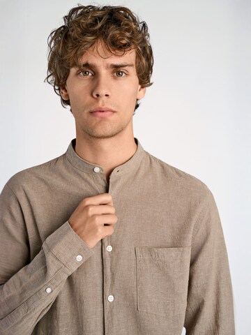 Lindbergh Slim Fit Hemd‌‌‌‌‌ in Grau