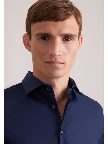 Coupe slim Chemise business SEIDENSTICKER en bleu