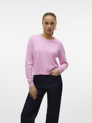 VERO MODA Trui 'VMSilje' in Roze