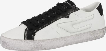 DIESEL Sneakers laag 'Leroji' in Wit: voorkant