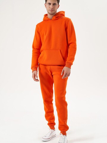 LOUIS LECLER Slim fit Trousers 'Dean' in Red