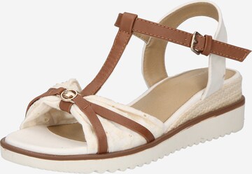 TOM TAILOR Sandal i vit: framsida