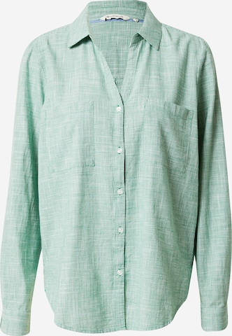 TOM TAILOR - Blusa en verde: frente