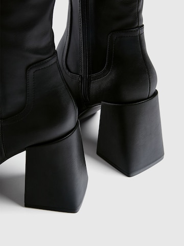 Bottes Pull&Bear en noir