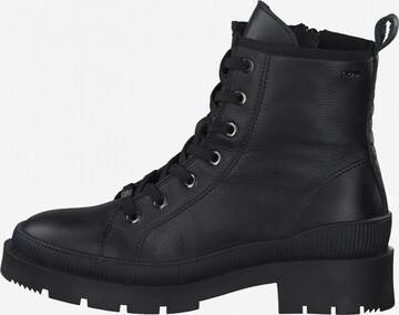 s.Oliver Lace-Up Ankle Boots in Black