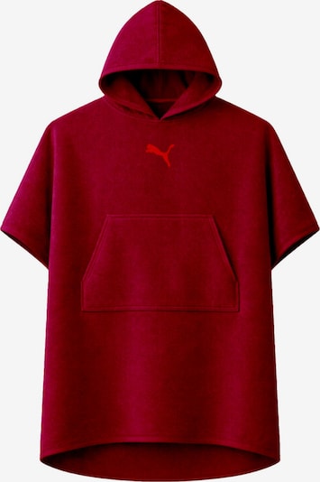 PUMA Bademantel 'ADDITIONS' in XL-XXL in rot, Produktansicht