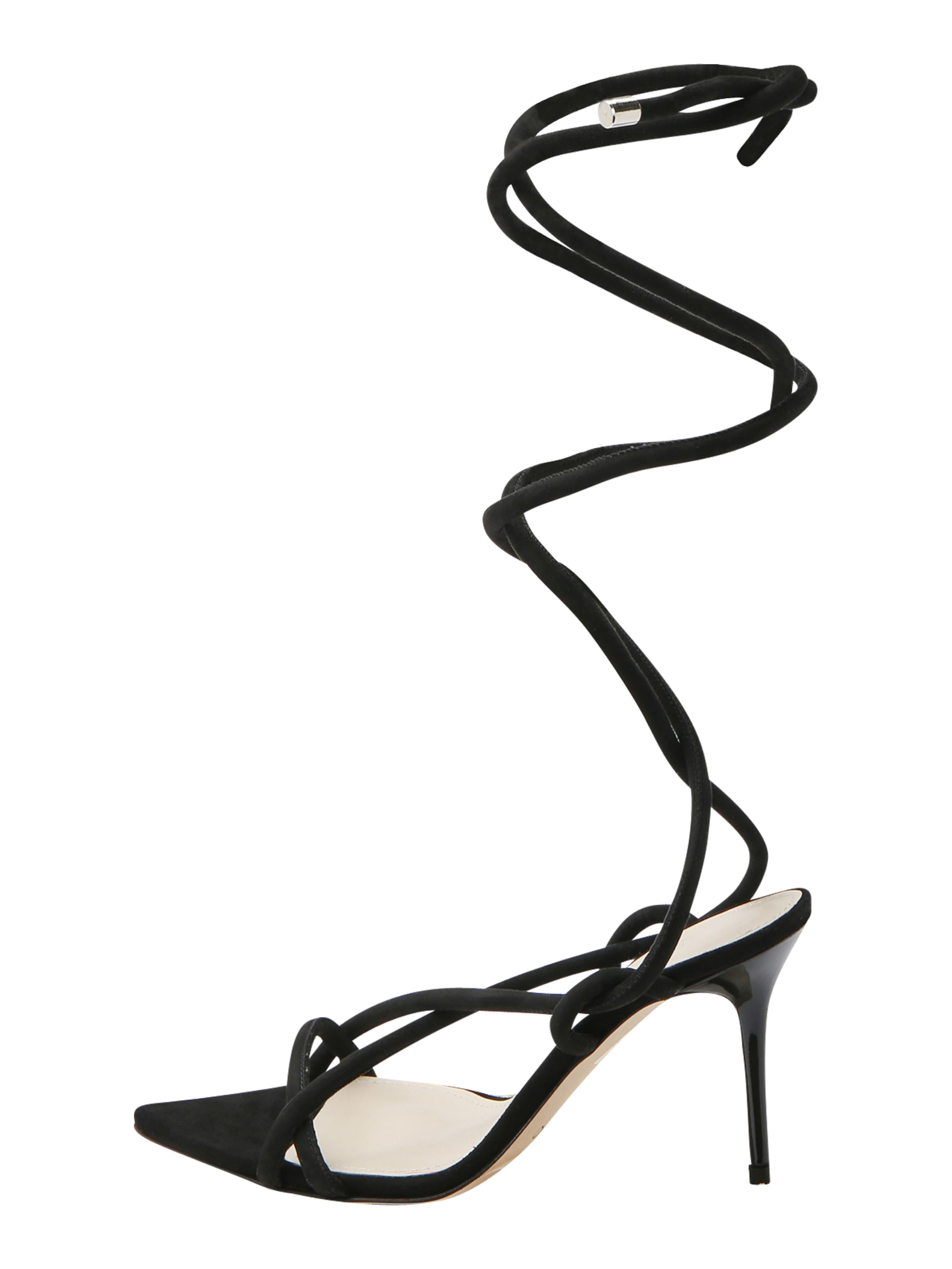 IRO Sandały z rzemykami w kolorze czarny