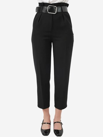 Regular Pantalon à pince Bigdart en noir : devant