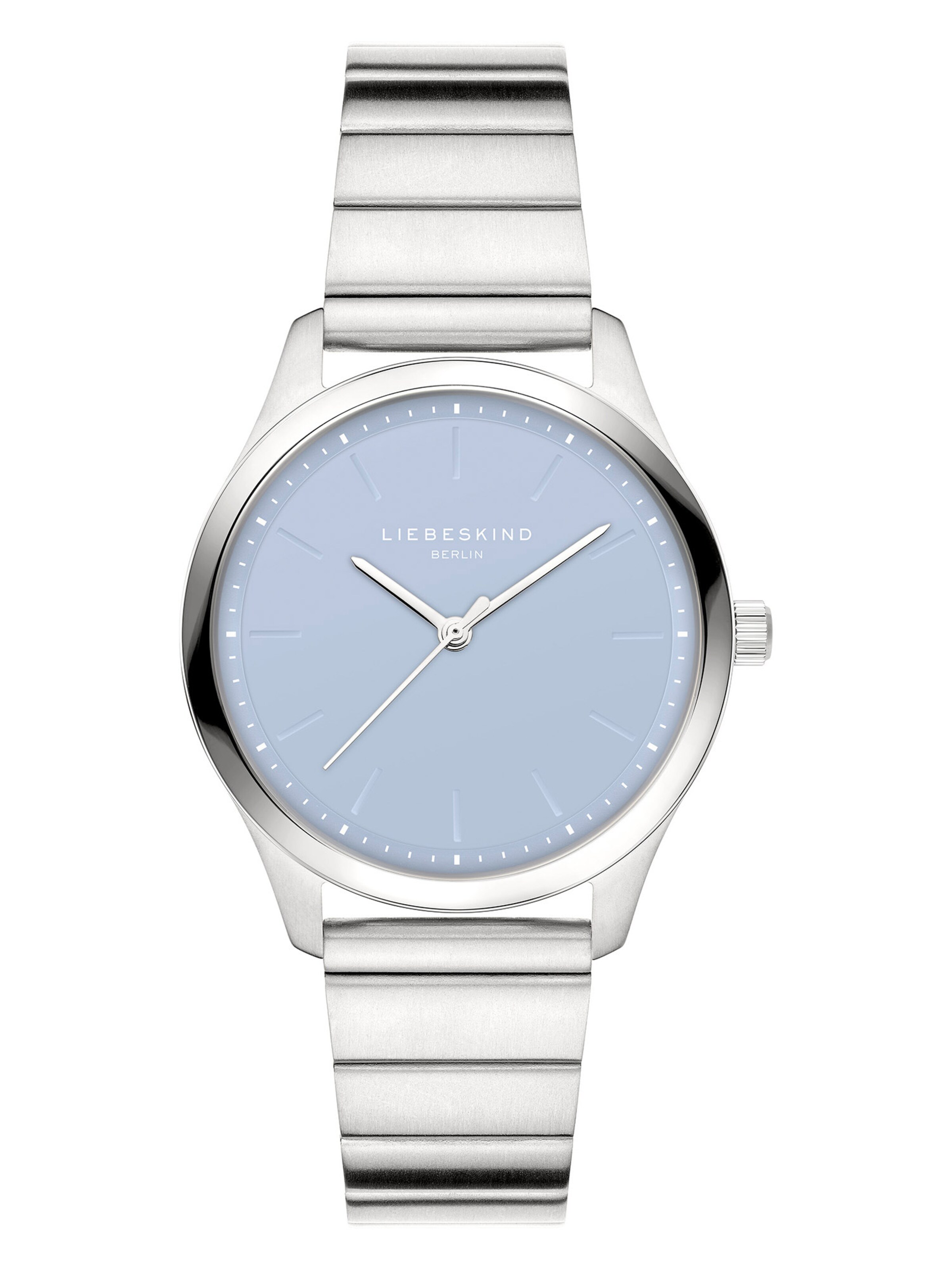 Montre à affichage analogique Liebeskind Berlin en argent : devant