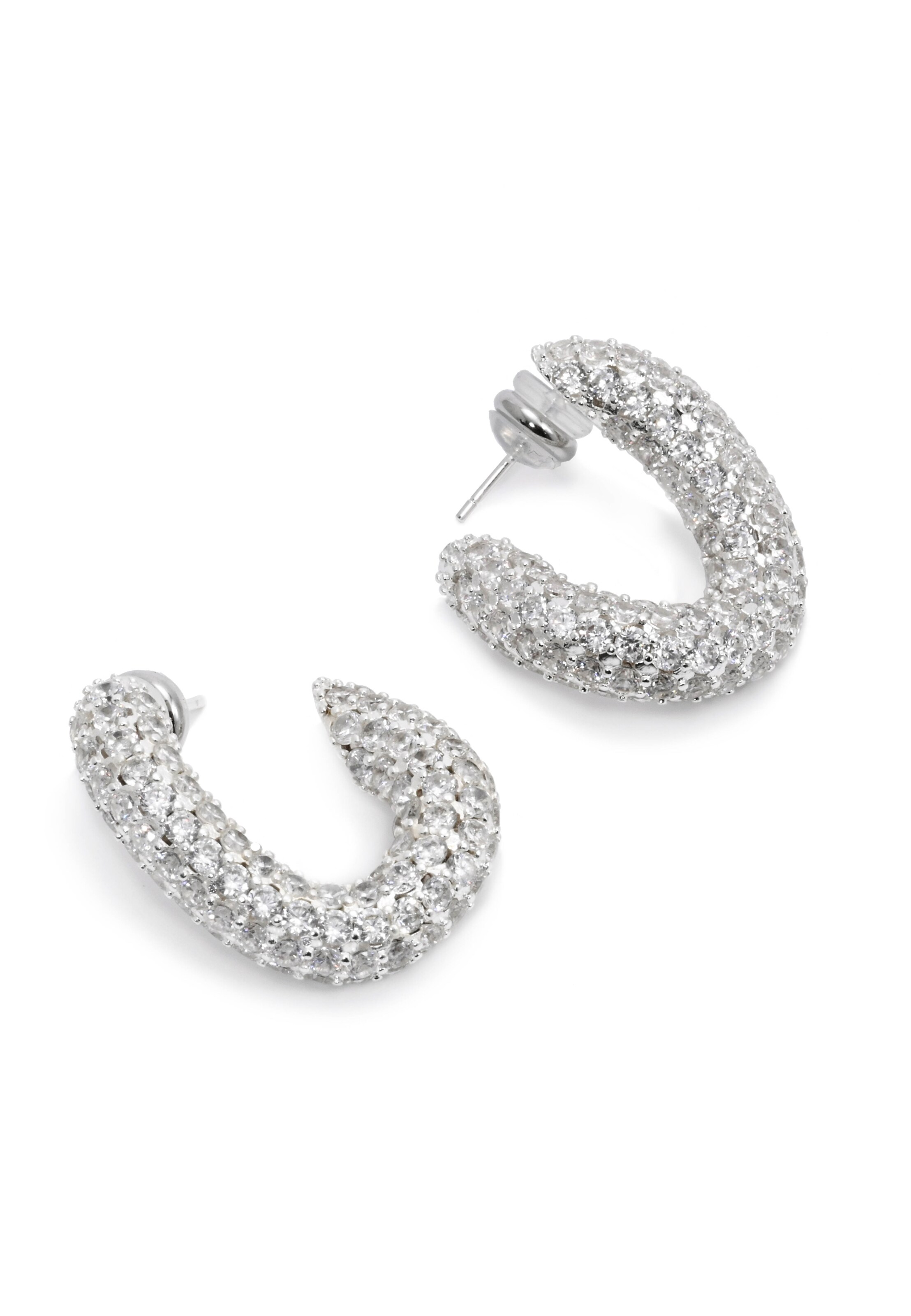 FILIPPA FIRENZE Ohrringe 'Sparkling GIGI' in Silber