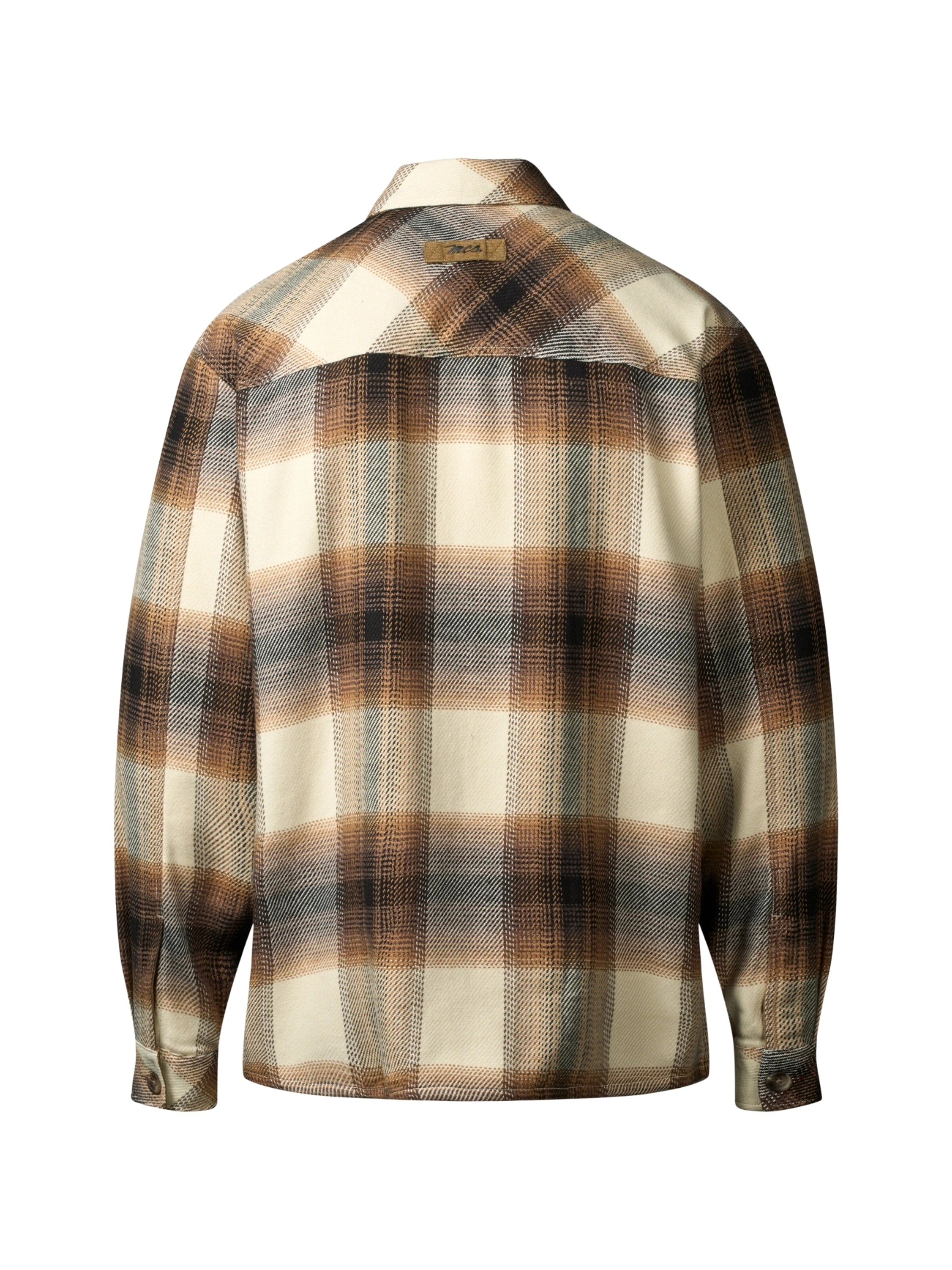 MCS Regular fit Overhemd 'Milo' in Bruin