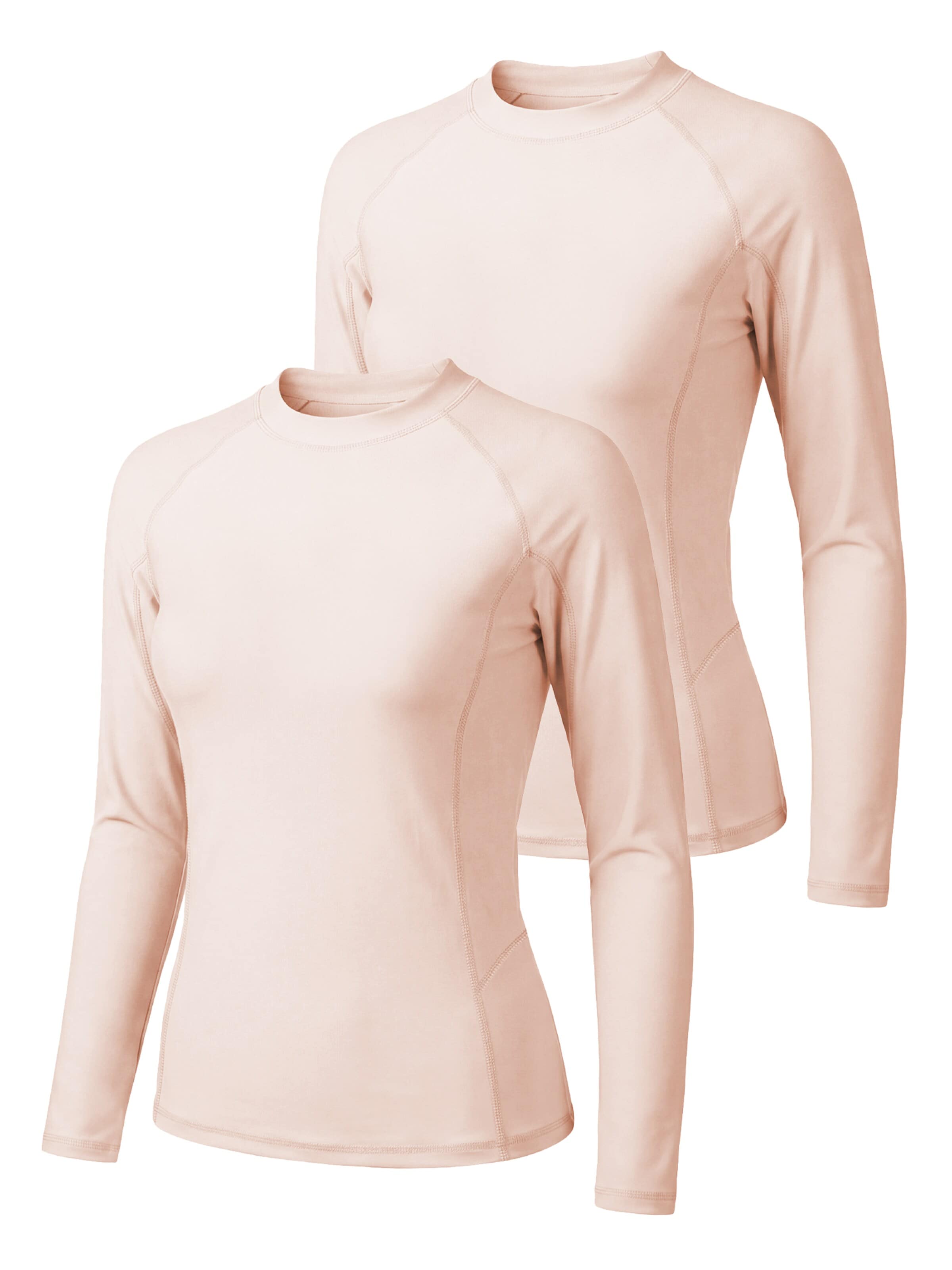 MEETWEE Sportbadeanzug '2 Pack UV protection T-Shirt'‌ in Pink: Vorderseite
